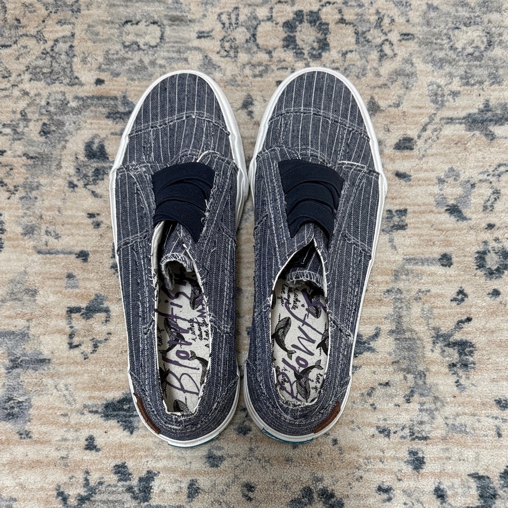 Women’s Blowfish Navy Slip on Sneakers